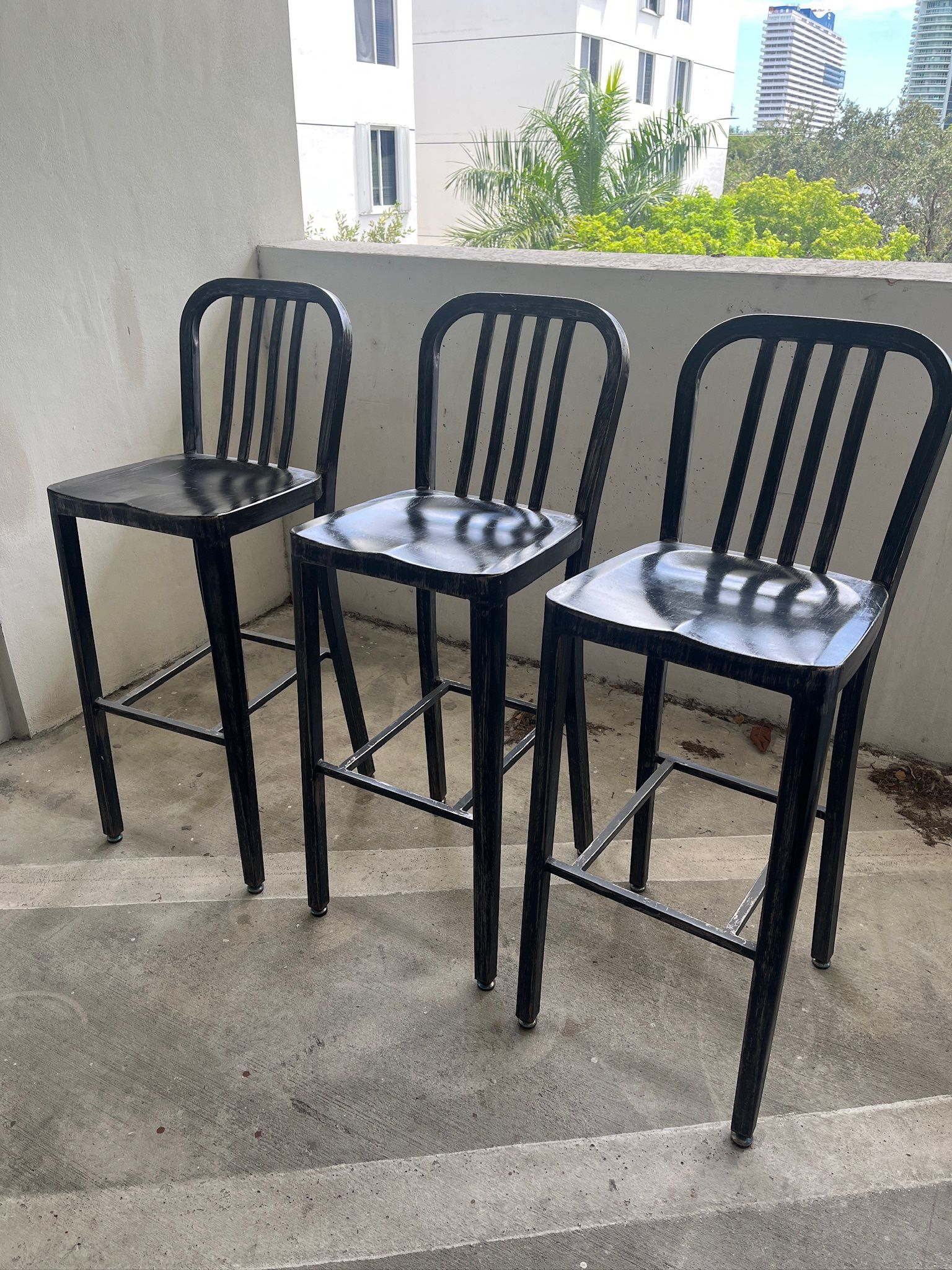 30 Inch Metal Stools $285