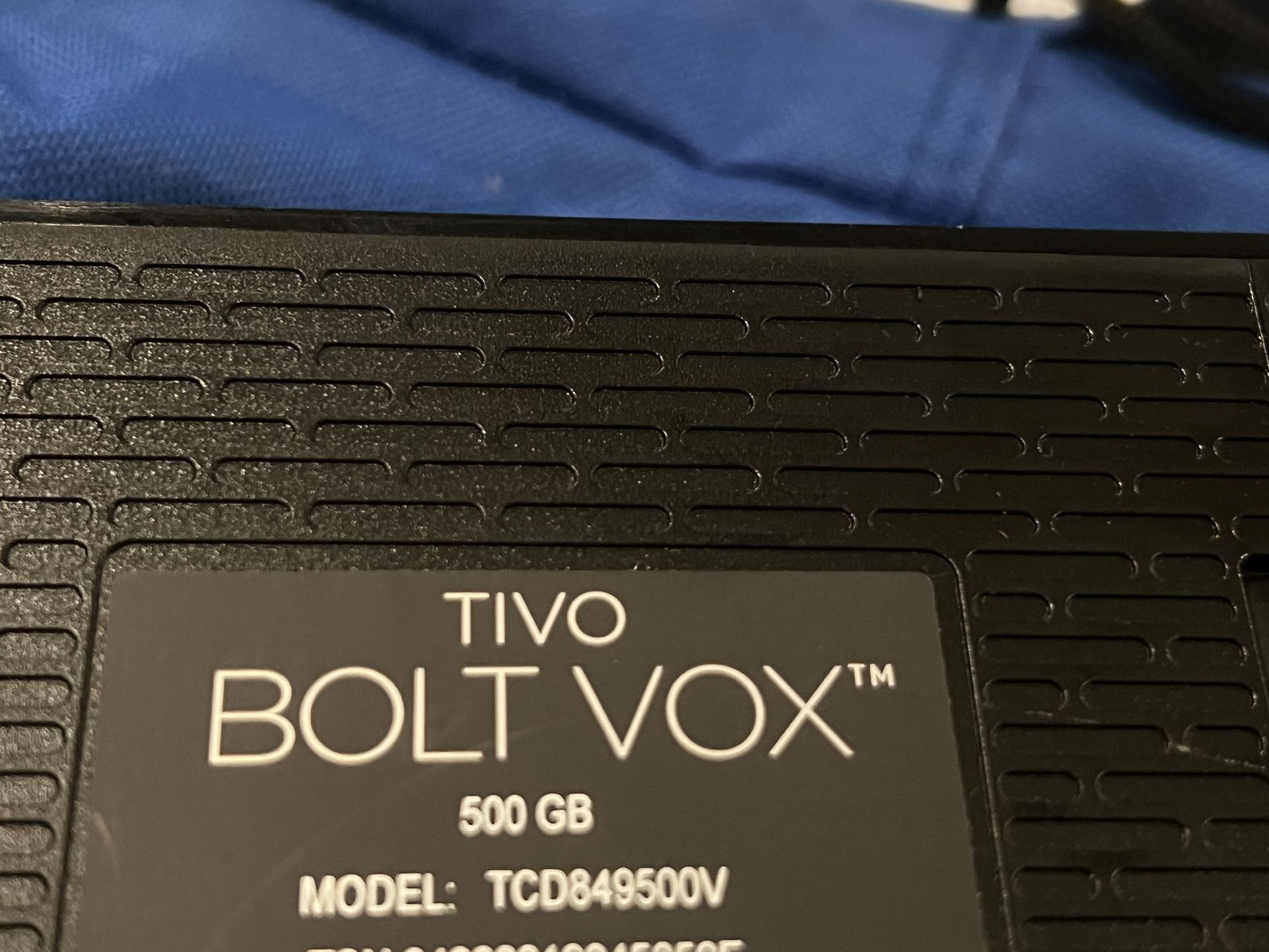 Tivo Bolt Box Dvr Blue ray