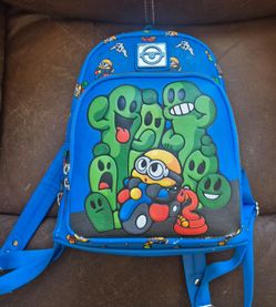 Minions Blue Boxlunch Backpack