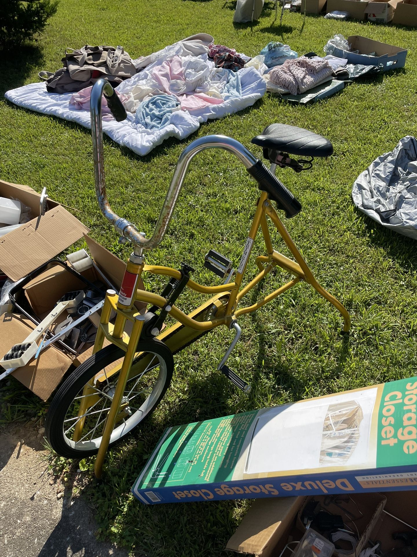 Trim ride Vintage exercise bike