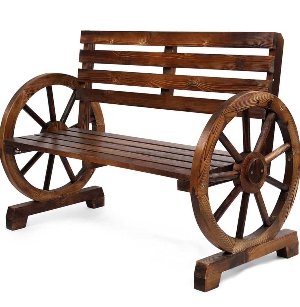 Metal and Wood Benches New