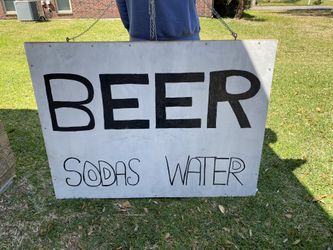 Sign Used For Mardi Gras