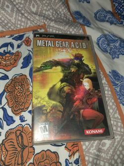 Sony PSP Metal Gear Acid 2
