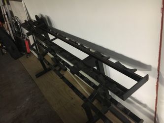 Commercial Dumbbell Rack- Heavy Duty, Fully Welded!