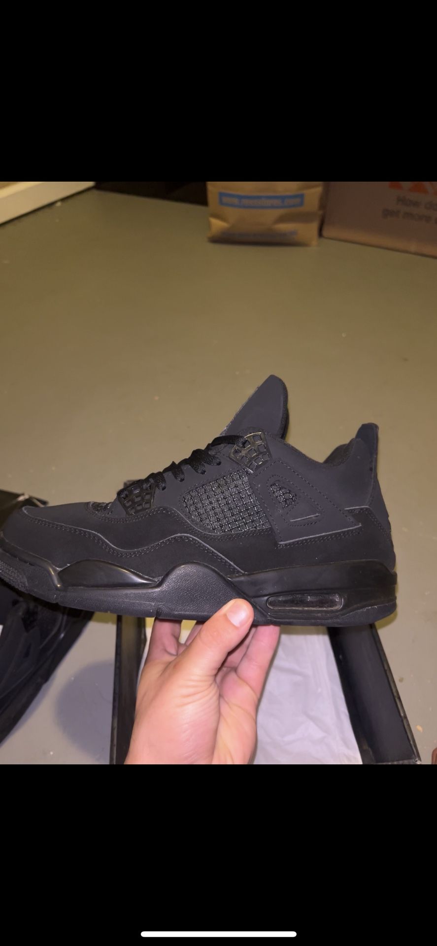 Jordan Retro 4 Black Cats