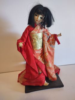 Authentic Japanese doll 16 in tall