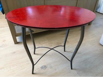 Moving Sale: Redwood coffee table.