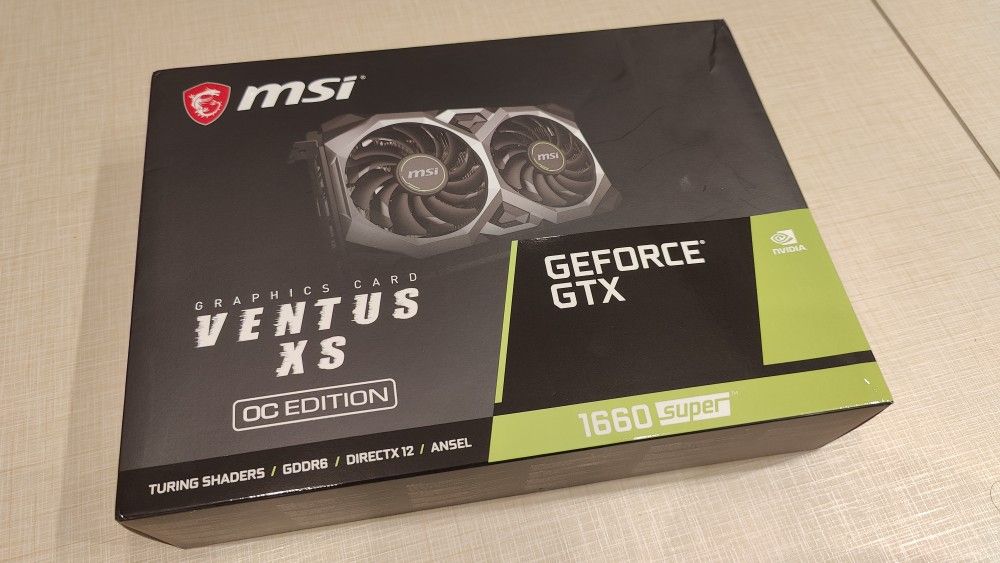 MSI GeForce GTX Ventus 1660 Super Graphic Card