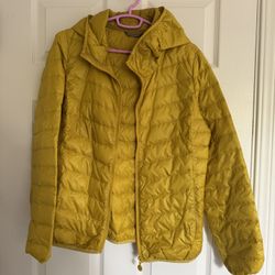 Sun Wings women’s yellow Puffer Jacket