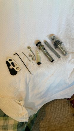 Sink Drain (2) With Stopper.