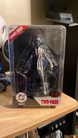 DC Direct Two-Face Action Figure with Comic Book