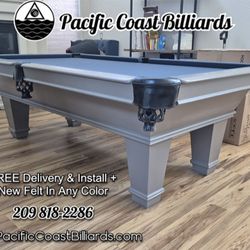 Golden West Pool Table (FREE Delivery & Install + New Felt Any Color)