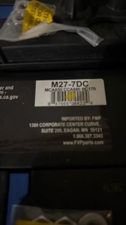 Marine Battery 27MM
