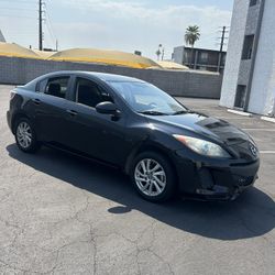 Black 2013 Mazda 3 