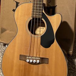 Fender CB-60SCE Acoustic-Electric Bass Guitar  