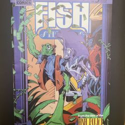 Fish Shticks # 5- Apple Comics- 1992