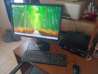 Dell optiplex desktop computer  complete system