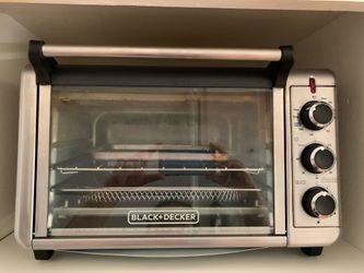 BLACK+DECKER Crisp 'N Bake Air Fry Toaster Oven, Stainless Steel, 6 slices