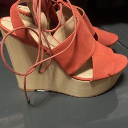 Brand New Wedges In Color Rust