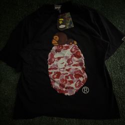 Real bape milo t size meduim with receipt