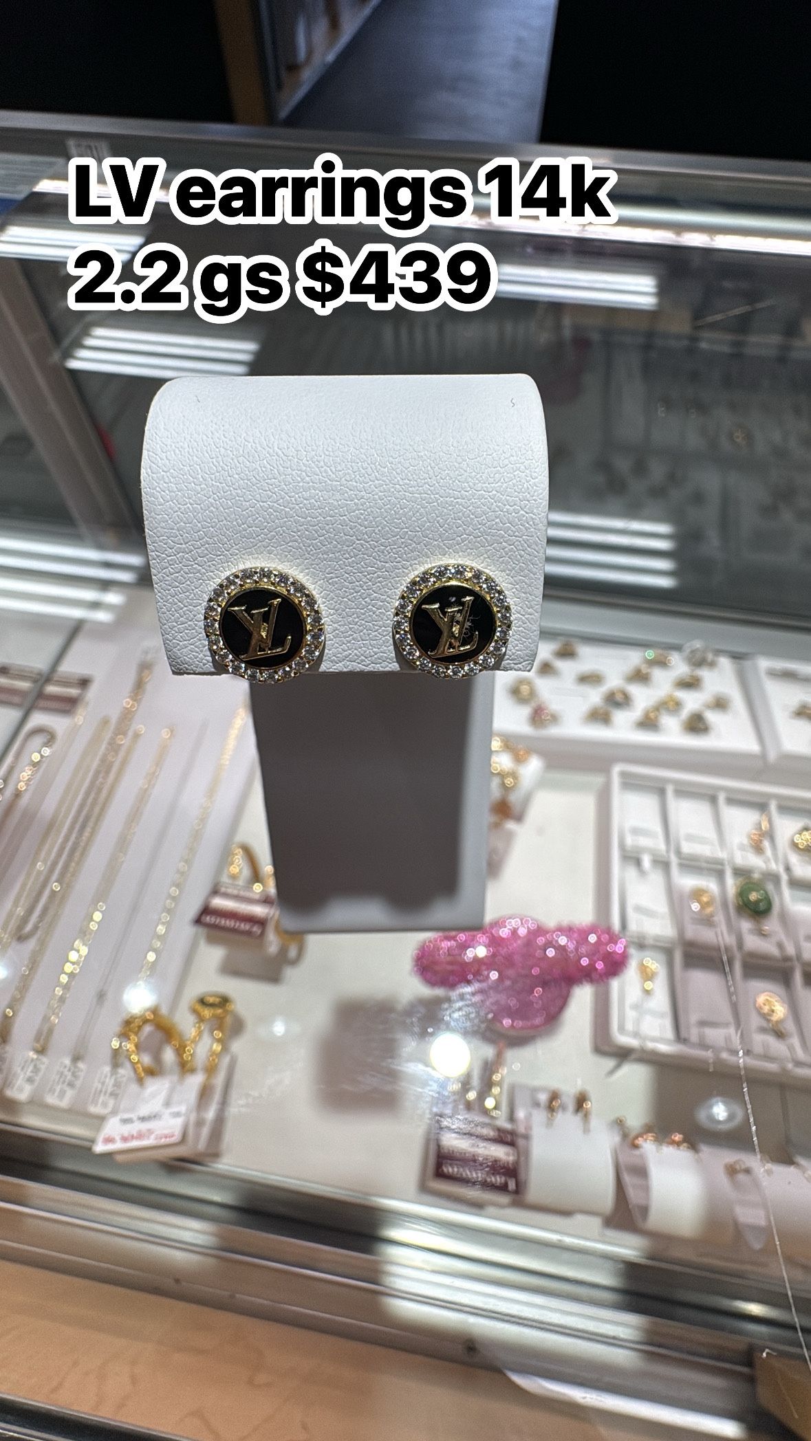 LV 14k Earrings