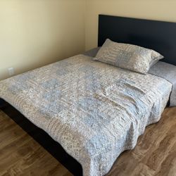Queen Size Bed With Mattress Pickup Today 