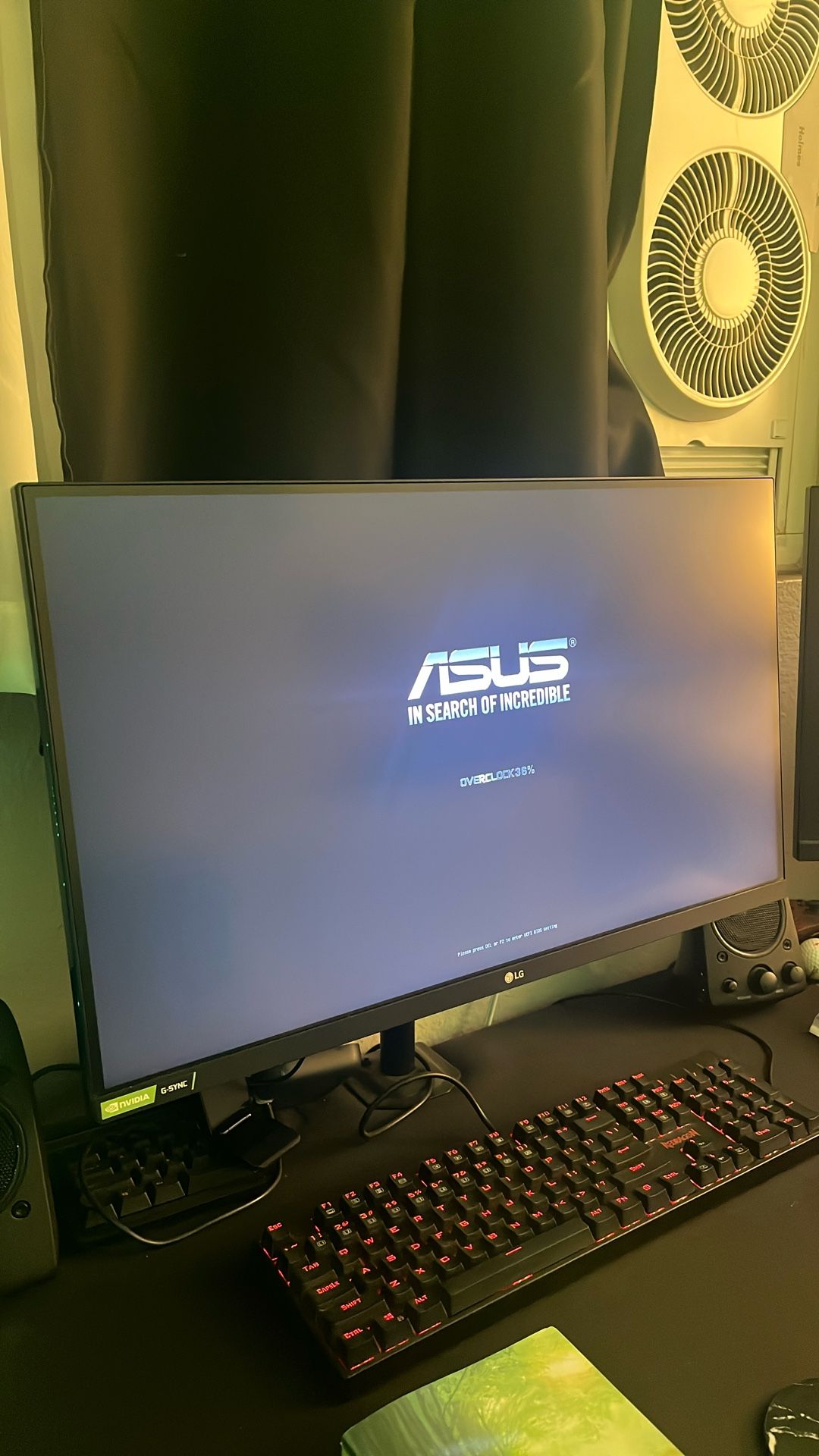 LG 27” Gaming Monitor For PC Computer