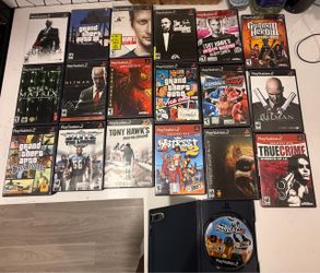 19 PS2 Games Bundle - NFL Street 2, NBA Street Vol 2, GTA, Tony Hawk & More