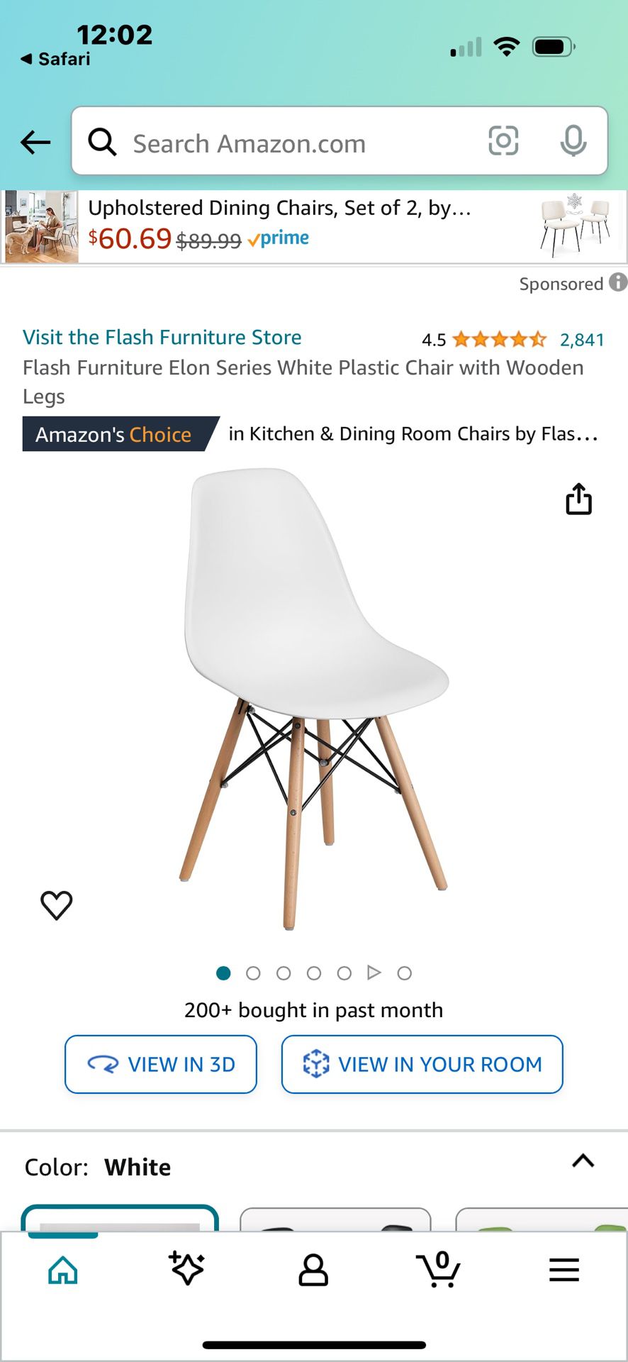 Amazon White Chair