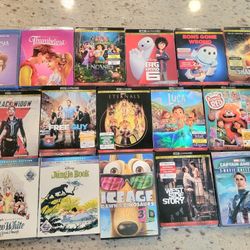 Disney Movies - & Marvel - New