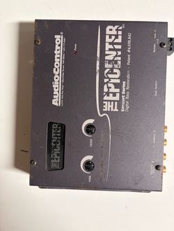 Audio control epicenter