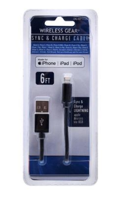 iPhone charging cable