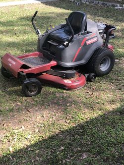 Craftsman ZTS 7000 Zero Turn Mower 52 Deck for Sale in San Antonio TX OfferUp