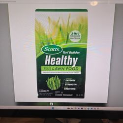 Scott's Turf Builder Healthy Plus Lawn Food - 2-in-1 Fungicide  And Fertilizer  19-0-10