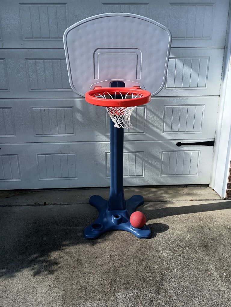 Step2 Adjustable Basketball Hoop and Ball $30