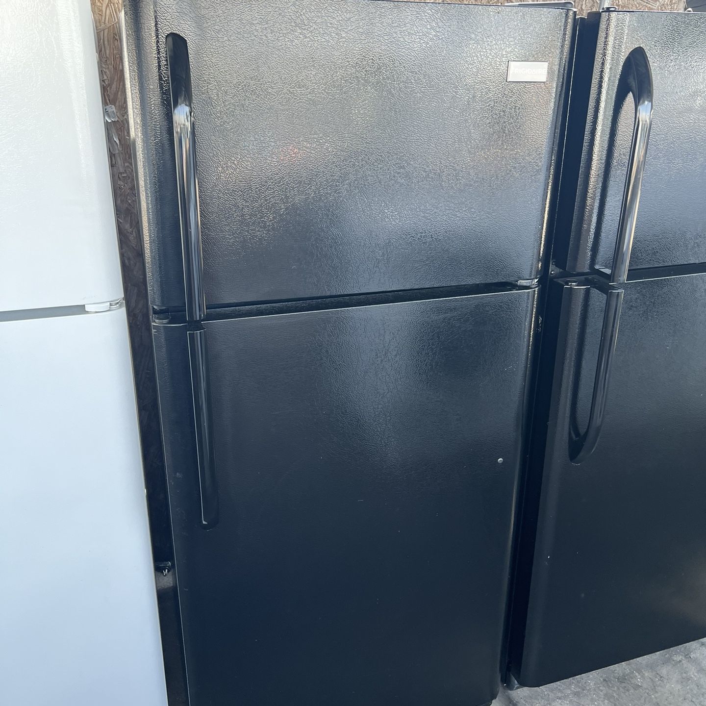 Black Frigidaire Apt Size Fridge 