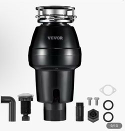 VEVOR 3/4 HP Garbage Disposal – Brand New Sealed Box – 3260 RPM