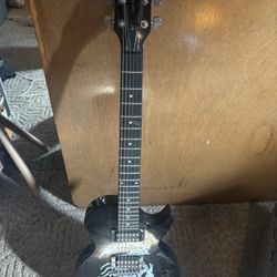 Electric Guitar And Amp