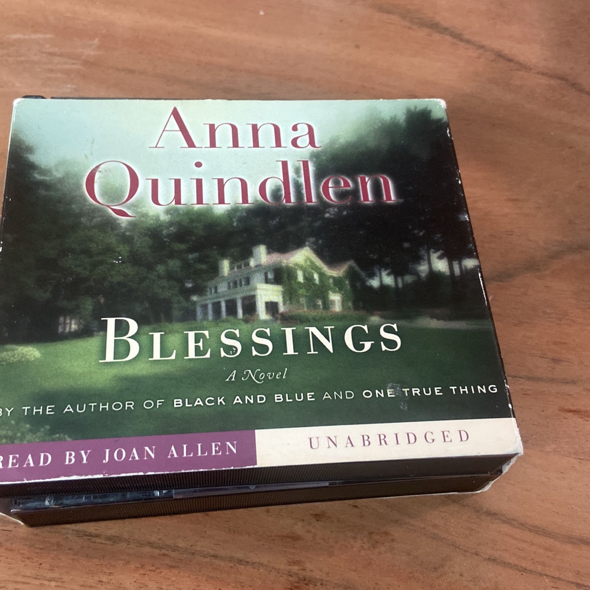 Blessings By Anna Quindlen (CD’s)