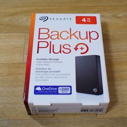 External Hard Drive 4TB NEW