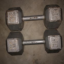 Set Of 2 35lb Weights 