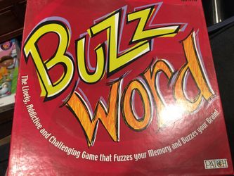 Buzz Word board game