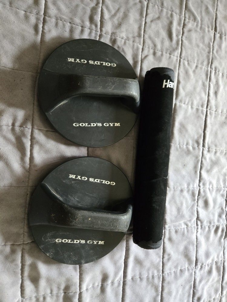 Push-Up Handles & Barbell Pad