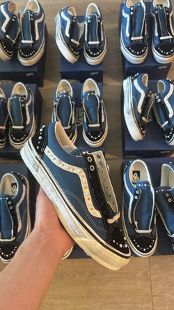 Vans pearlized navy blue