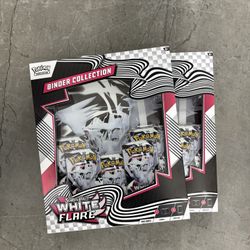 Pokemon White Flare Binder Collection