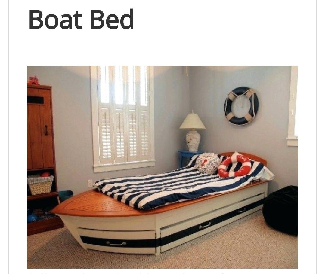Pottery barn boat bed for Sale in Sacramento, CA OfferUp