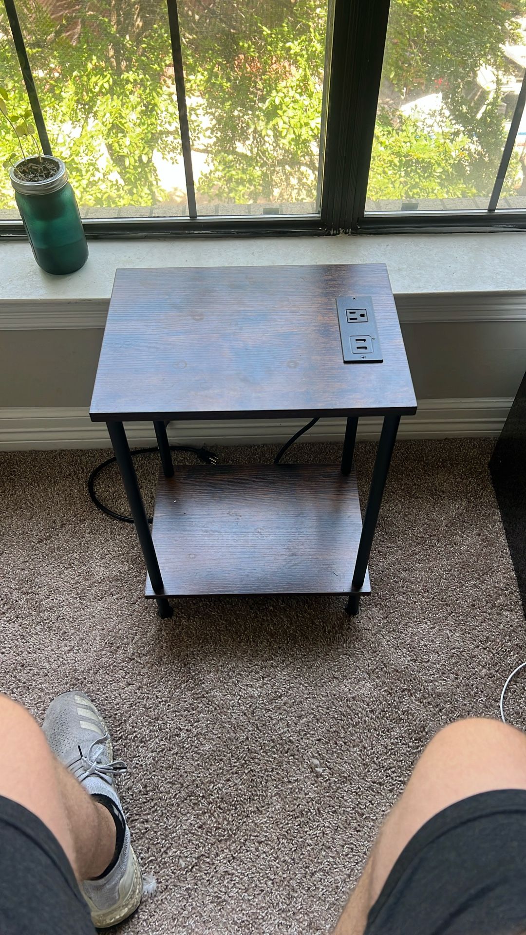 End Table With Power