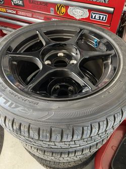 Kosei K1 15x7+38 w/ Falken Ziex 195/55/15