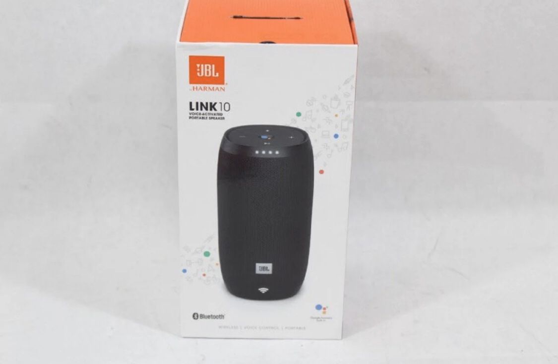 JBL Link 10 Wireless Smart SpeakerBlack