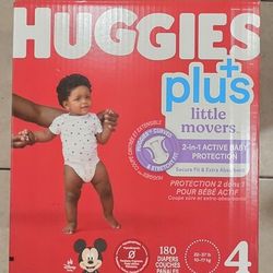 Size 4 diapers. 35 OBO